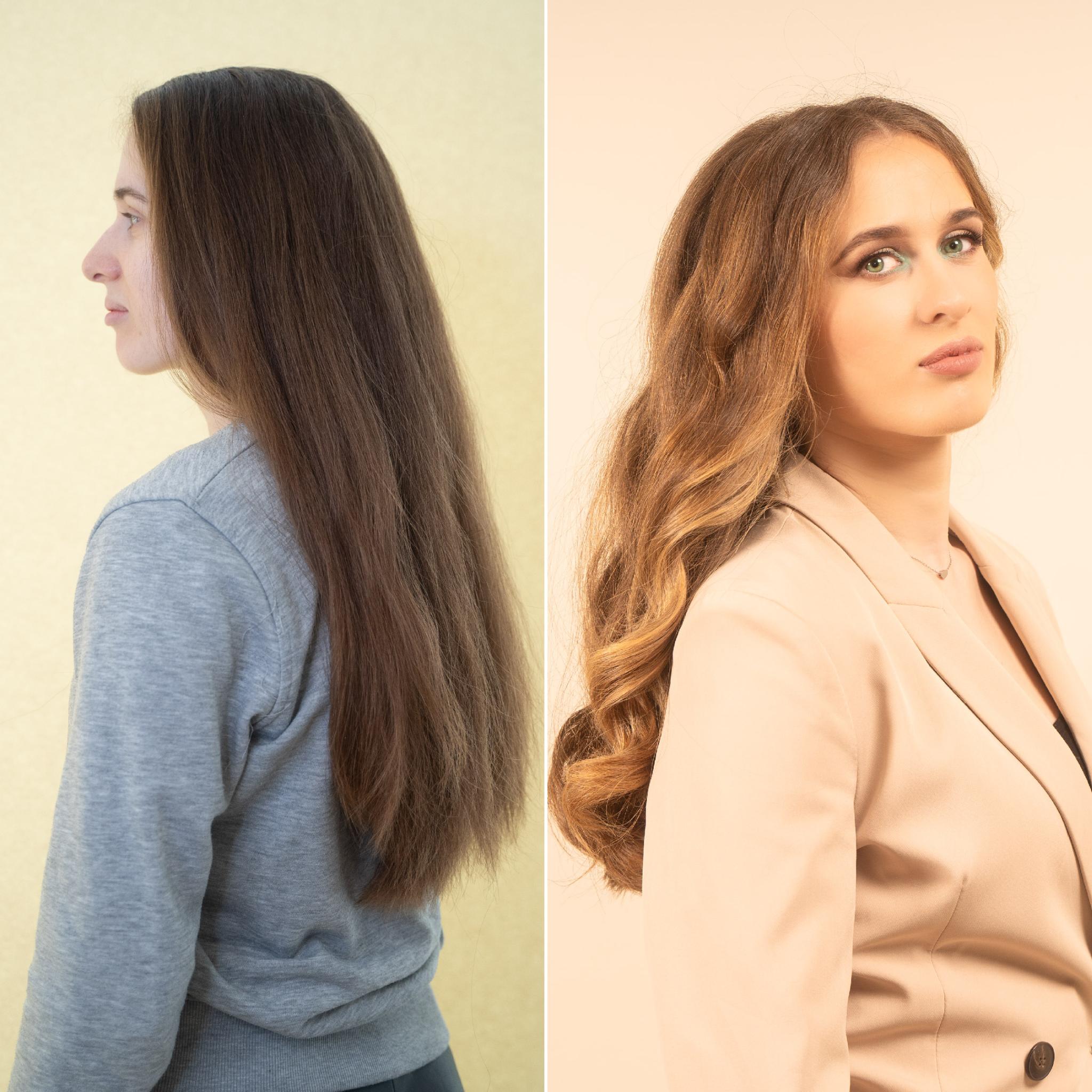 before after, curly girl, hair salon, lasje, pričeska, makeup, frizure 2024