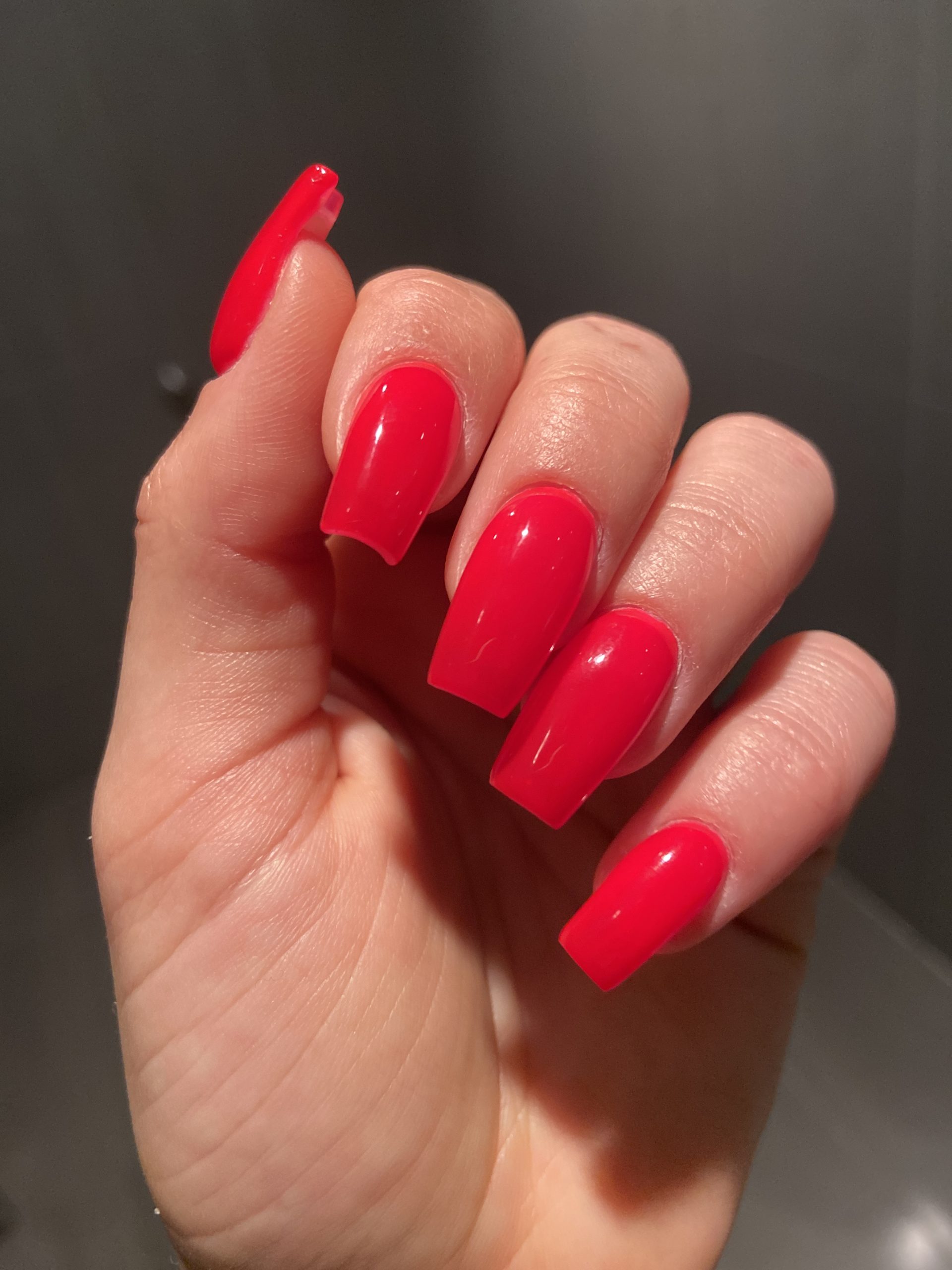 Nohti podaljšani z gelom 